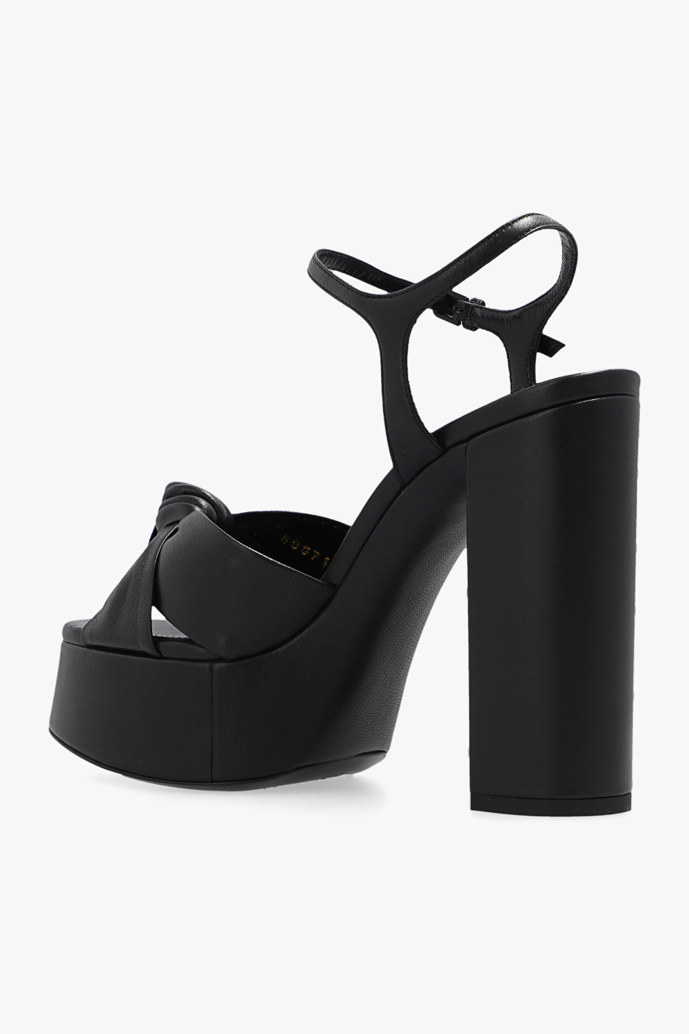 Bianca ビアンカ メッシュレザーサンダル ブラック